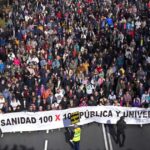 Ισπανία: Χιλιάδες διαδηλωτές στους δρόμους της Μαδρίτης για τη δημόσια υγεία