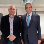 Τον Υφυπουργό Παιδείας Άγγελο Συρίγο υποδέχθηκε στην Ναύπακτο ο Δήμαρχος Βασίλης Γκίζας