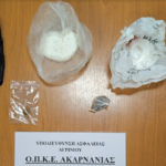 Αγρίνιο: Συνελήφθησαν τρία άτομα για μεταφορά ναρκωτικών – Κατασχέθηκε αμφεταμίνη, ηρωίνη και κάνναβη
