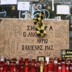Άλκης Καμπανός: Σιωπηρή πορεία με κεριά στη Θεσσαλονίκη