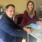 Συνάντηση εργασίας του Θανάση Παπαθανάση στη ΔΥΠΑ (ΟΑΕΔ) Αγρινίου (φωτο)