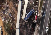 Τέμπη: Στο εδώλιο οι δύο ελεγκτές της Εθνικής Αρχής Διαφάνειας για παράβαση καθήκοντος για την 717 – Παρόντες συγγενείς θυμάτων