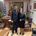 Αγρίνιο: Η γενική γραμματέας Αγροτικής Ανάπτυξης συναντήθηκε με το δήμαρχο