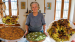 Παραδοσιακό λαχανόψωμο Αγράφων απο την κυρία Αλεξάνδρα (βίντεο)