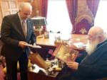 Συνάντηση του Δημάρχου Μεσολογγίου Κώστα Λύρου με τον Αρχιεπίσκοπο Αθηνών και Πάσης Ελλάδος κ. Ιερώνυμο