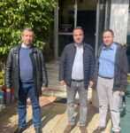 Eπίσκεψη του Θανάση Παπαθανάση στο Γηροκομείο Αγρινίου και δωρεά τροφίμων.