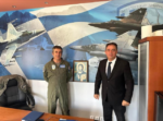 Επίσκεψη του Δημήτρη Κωνσταντόπουλου στο Στρατιωτικό Αεροδρόμιο Ακτίου (φωτο)