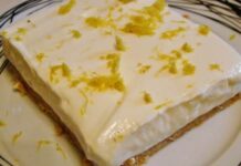 Γιαουρτόγλυκο με λεμόνι