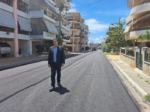 Ολοκληρώνονται οι εργασίες ασφαλτόστρωσης στην οδό Ελευθερίου Βενιζέλου, στον Άγιο Κωνσταντίνο