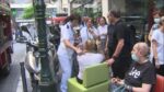 Θεσσαλονίκη: Εκκενώθηκε κλινική μετά από πυρκαγιά – Στο πεζοδρόμιο οι ασθενείς