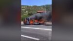 Τέμπη: Λαμπάδιασε το τροχόσπιτο και ο οδηγός δεν το πήρε χαμπάρι