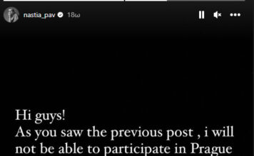 Απαγορεύτηκε η είσοδος στην Πράγα για την Παβλιουτσένκοβα