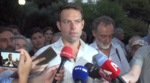Στέφανος Κασσελάκης: Η πρώτη δημόσια εμφάνιση μετά την ανακοίνωση της υποψηφιότητάς του