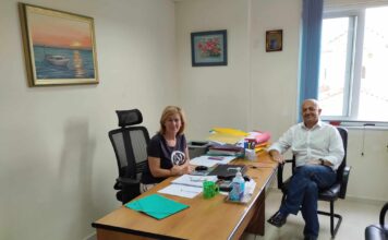 Επίσκεψη του Φώτη Σκληρού στο Νοσοκομείο Μεσολογγίου «Χατζηκώστα»