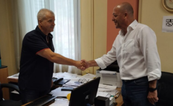 Επίσκεψη του Φώτη Σκληρού στην Δασική Υπηρεσία Αμφιλοχίας