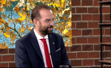 Ο Νεκτάριος Φαρμάκης στο MEGA: Τα έργα σε Αμβρακία οδό και Πατρών-Πύργου τελειώνουν (βίντεο)