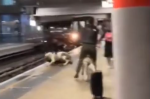 Μεγάλη Βρετανία: Η στιγμή που σκυλιά επιτίθενται σε άντρα σε σταθμό του μετρό