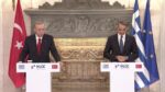 Οι κοινές δηλώσεις Μητσοτάκη & Ερντογάν