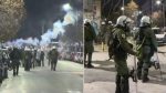 Θεσσαλονίκη: Επεισόδια μεταξύ αστυνομίας & κουκουλοφόρων μετά τη λήξη της πορείας