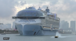 Μαϊάμι: Το παρθενικό ταξίδι του μεγαλύτερου κρουαζιερόπλοιου στον κόσμο
