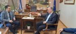 Συνάντηση του Δημάρχου Αγρινίου με τον Ευρωβουλευτή Μανώλη Κεφαλογιάννη