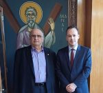 Σύσκεψη εργασίας του Μίλτου Ζαμπάρα με τον Πρύτανη του Πανεπιστήμιου Πατρών κ. Χρήστο Μπούρα