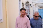 Ξεκίνησε την περιοδεία του ενόψει ευρωεκλογών ο Στέφανος Κασσελάκης