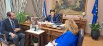 Συνάντηση του Δημάρχου Αγρινίου με τον Υφ. Εθνικής Άμυνας Γιάννη Κεφαλογιάννη