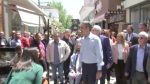 Την αγορά στο Μαρούσι επισκέφτηκε ο Μητσοτάκης – Μίλησε με πολίτες και καταστηματάρχες