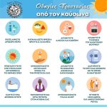 Ο Δήμος Ξηρομέρου εφιστά την προσοχή όλων των δημοτών στις συνθήκες καύσωνα από Τρίτη έως Παρασκευή