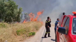 Μεγάλη φωτιά κοντά στην Βάρης Κορωπίου – Ήχησε το 112