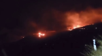 Σέριφος: Ολονύχτια μάχη με τις φλόγες – Πύρινο μέτωπο 15χλμ