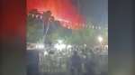 Στο Live News o ιερέας του χωριού της Ζακύνθου που συνεχίστηκε το πανηγύρι ενώ ήταν σε εξέλιξη φωτιά