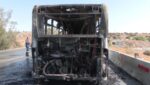 Λεωφόρος Ποσειδώνος: Τρόμος για επιβάτες φλεγόμενου λεωφορείου