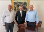 Επίσκεψη στην Περιφερειακή Ενότητα Χίου πραγματοποίησε ο Υφυπουργός Εργασίας και Κοινωνικής Ασφάλισης κ. Κωνσταντίνος Καραγκούνης.