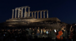 Η εντυπωσιακή φωταγώγηση του Nαού του Ποσειδώνα στο Σούνιο χορηγία της METLEN