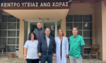 Επίσκεψη του Θανάση Παπαθανάση στο Κέντρο Υγείας Άνω Χώρας Ναυπακτίας (φωτο)