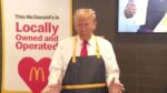 Nτόναλντ Τραμπ: Τηγάνισε πατάτες σε McDonald’s της Πενσυλβάνια