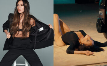 Victoria Beckham: Η 50χρονη σχεδιάστρια μόδας λανσάρει το νέο της άρωμα με βαθύ ντεκολτέ και σέξι πόζες