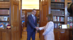 Η αποχαιρετιστήρια συνάντηση Σακελλαροπούλου – Μητσοτάκη