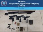 Τέσσερις συλλήψεις για ναρκωτικά, όπλα και επιθέσεις εναντίον αστυνομικών σε Αθήνα και Αχαΐα