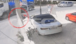 Κρήτη: Η στιγμή σύγκρουσης μοτοσικλέτας με βυτιοφόρο