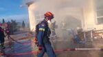 Λέσβος: Φωτιά σε σούπερ μάρκετ στο χωριό Βρίσα – Νεκρή μία 65χρονη γυναίκα