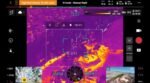 Το θερμικό drone του MEGA καταγράφει αδιανόητες θερμοκρασίες