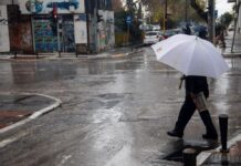 Η κακοκαιρία Ερμίνιο «σάρωσε» την Αττική