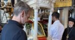Ο Κυριάκος Μητσοτάκης στην Παναγιά της Τήνου με τον Νόβακ Τζόκοβιτς