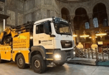 Τουρκία: Εργασίες συντήρησης με βαριά φορτηγά μέσα στην Αγία Σοφία – Τι απαντά ο Τούρκος υπουργός Τουρισμού