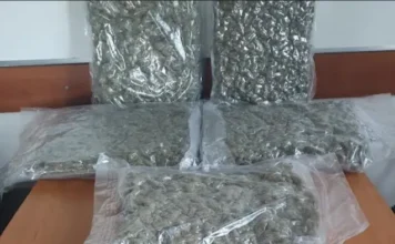 Σύλληψη άνδρα στην Ε.Ο. Αγρινίου Καρπενησίου για μεταφορά 5 κιλών κάνναβης (φωτο)