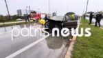 Τρομακτικό τροχαίο στην Εθνική Οδό Πατρών-Πύργου με τραυματίες