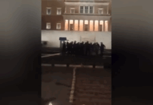 Μέλη του «Ρουβίκωνα» άπλωσαν πανό στο Μνημείο του Άγνωστου Στρατιώτη – 23 προσαγωγές